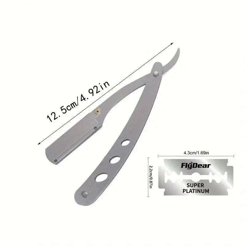 Hair Removal Knife Men Shaves  - Safety Razor Handle review and price