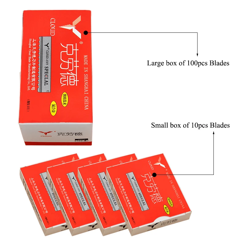 Meisha 50/100pcs Safety Hair T - Safety Razor Handle review and price