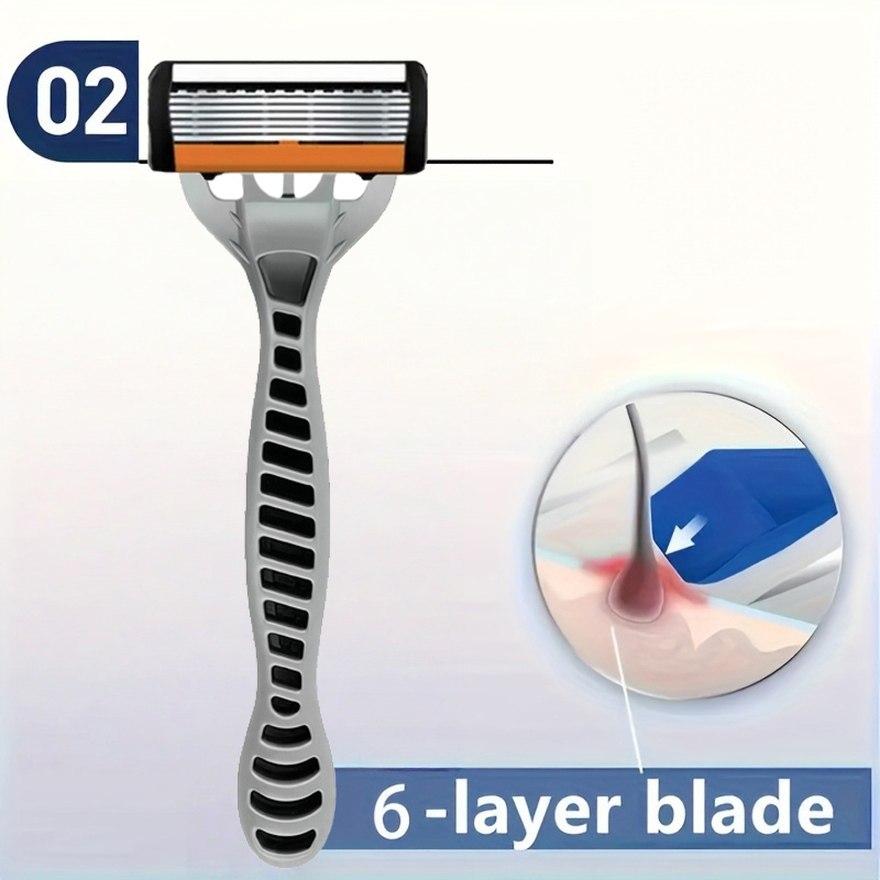 NEW Shaver Men Razor Shaving 6 - Safety Razor Handle review and price