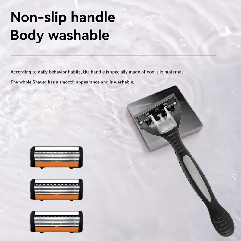 NEW Shaver Men Razor Shaving 6 - Safety Razor Handle review and price