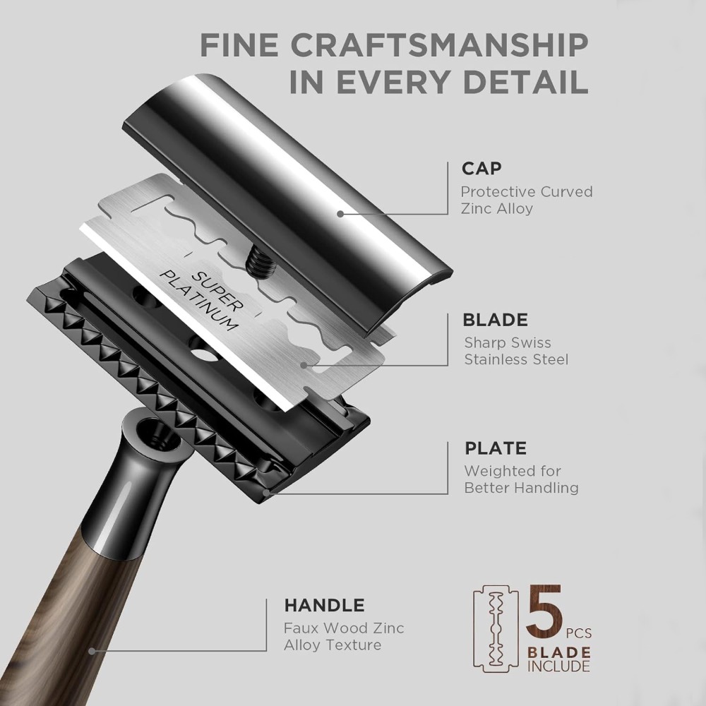 Advanced Double Edge Safety Ra - Safety Razor Handle review and price